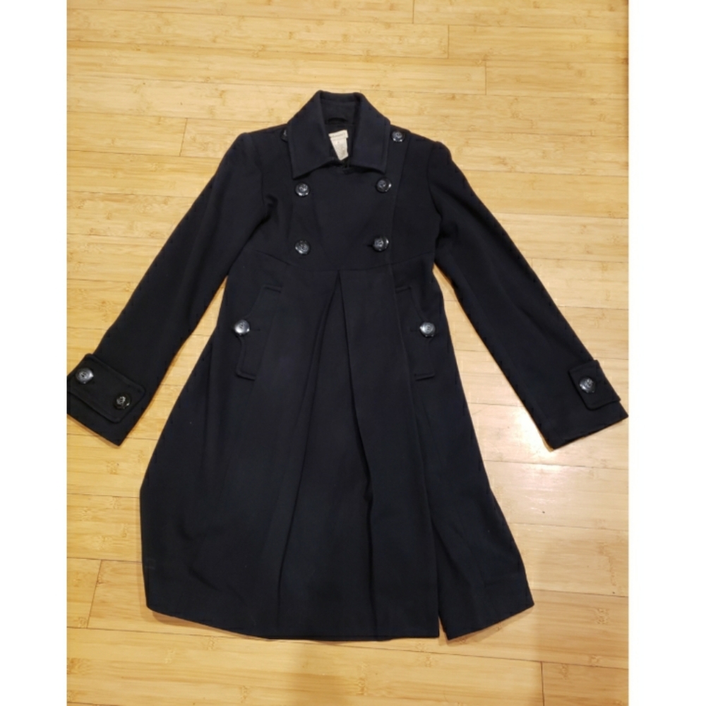 Anthropologie Elevenses military trench 6